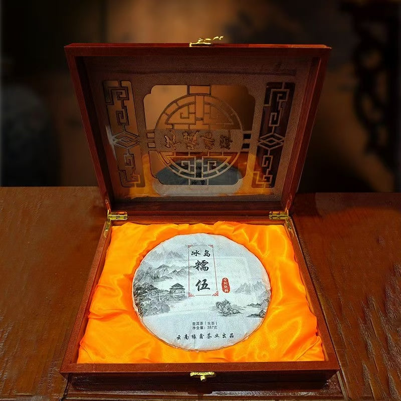 Collection-level Pu'er tea cake