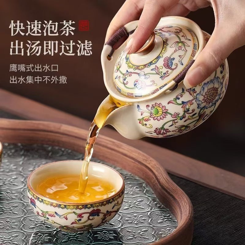 Thousand-year-old Ruyao tea set