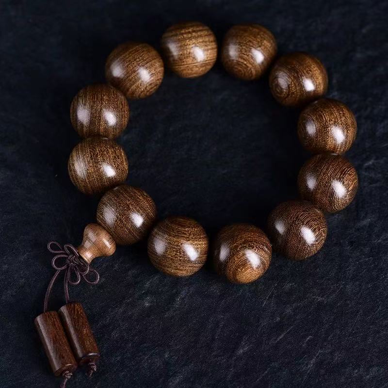 Authentic golden sandalwood bracelet